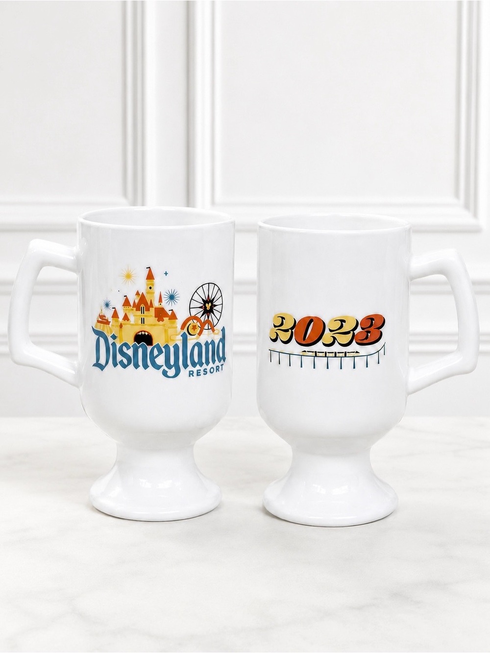DISNEY Latte Mug Authentic Disneyland Resort 2023 Collectible Stoneware